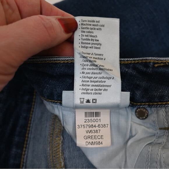 PAIGE Womens 26 Hoxton Ankle Distressed Jean - Picture 11 of 11